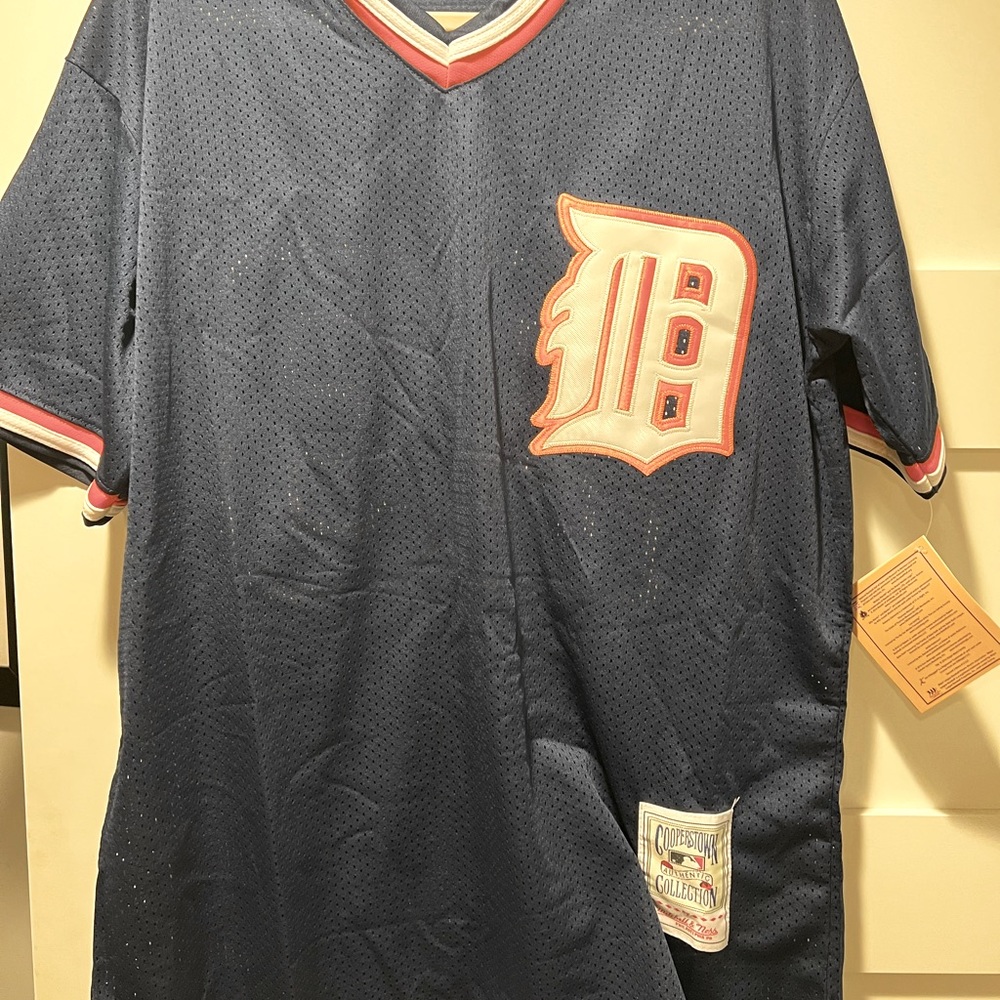 Kirk Gibson Detroit Tigers Jersey. Size 52.